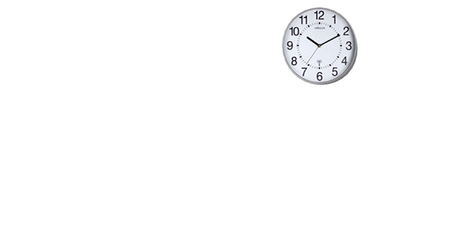 Unilux Maxi Wave Clock Metal grey