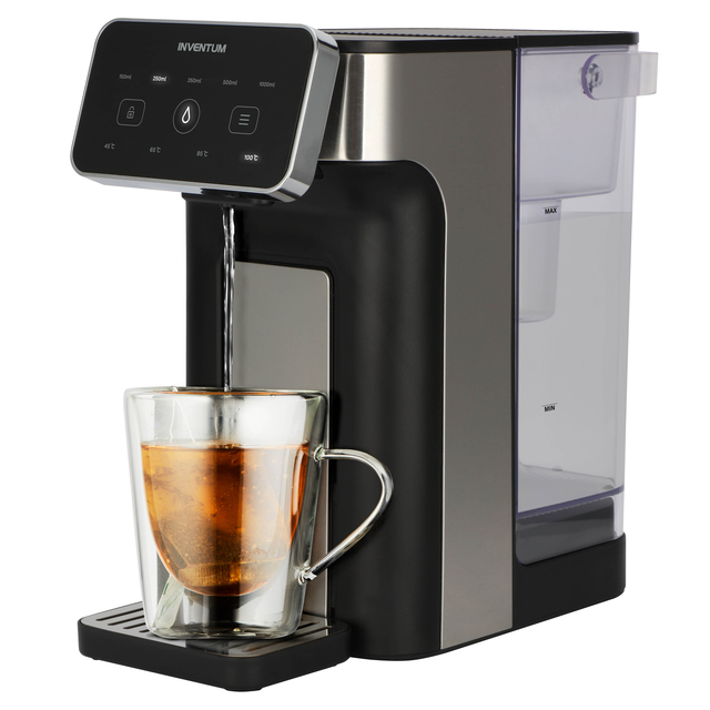 Heetwaterdispenser Inventum 2 liter 2600 watt zwart/rvs