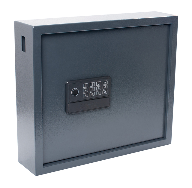 Key cabinet Pavo high security magnetic with fingerprint lock 20 hooks 350x410x100mm