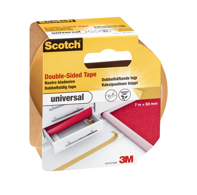 Scotch tape universal double-sided 50mmx7m