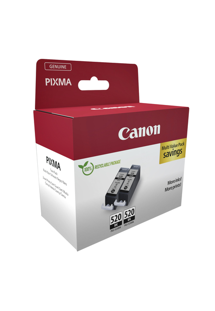 CANON PGI-520BK TwinPack black BLISTER