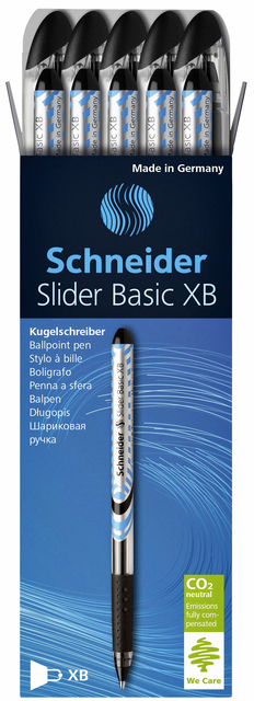 Ballpoint Schneider Slider Basic XB 1,4mm black