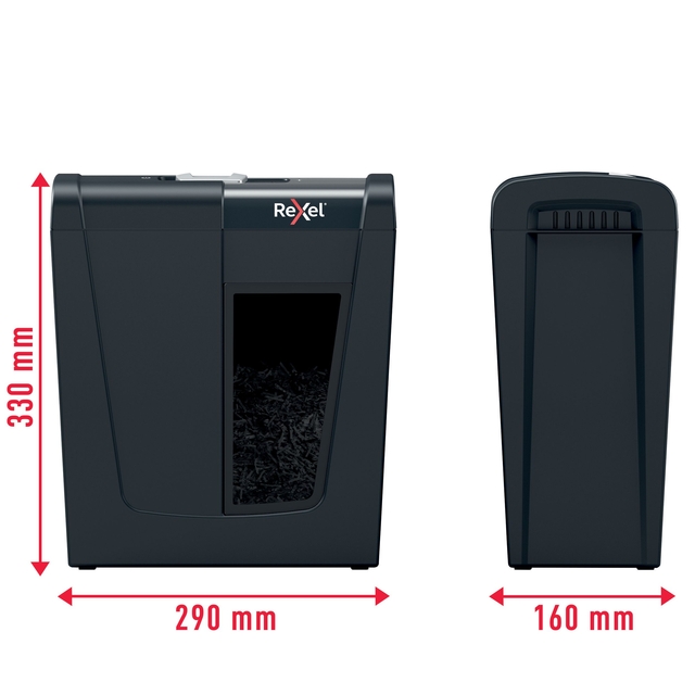 Papiervernietiger Rexel Secure S5 stroken 6mm