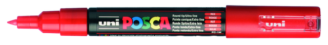 Paint marker Posca PC1MC extra fine red