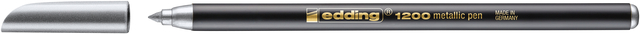 edding 1200 metallic colour pen silver