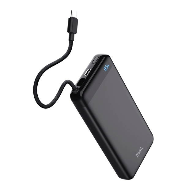 Powerbank Trust Fiera 20.000 met kabel