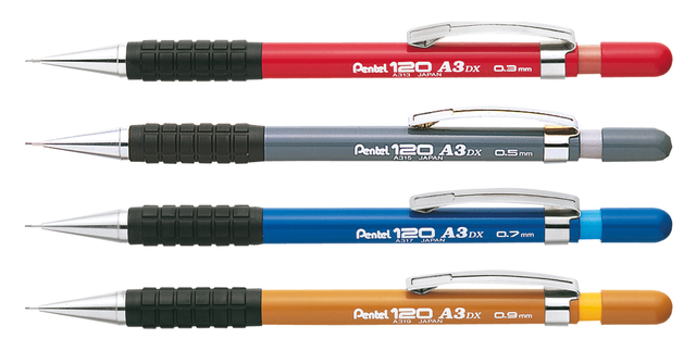 Vulpotlood Pentel A315 HB 0.5mm grijs