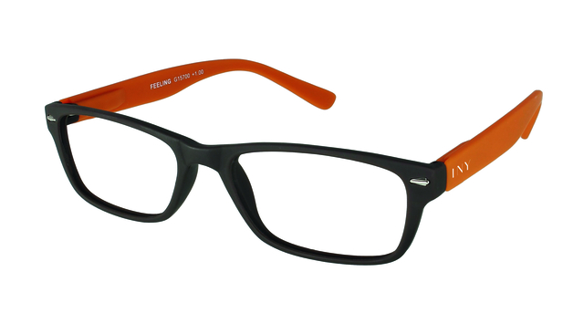 Leesbril I Need You +1.00 dpt Feeling bruin-oranje