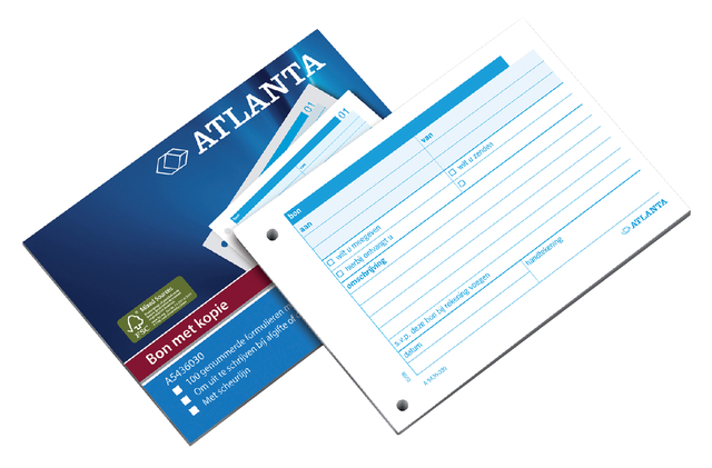 ACQUIT BLOCK A6:NL: 100X2 SH:ATL (FSC)
