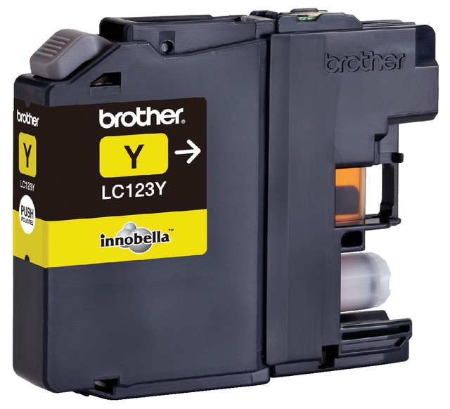 Brother IJ Cartridge Yel LC123Y