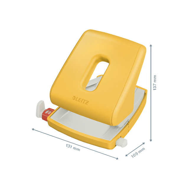 Hole Punch Leitz Cosy 30 sheet warm yellow