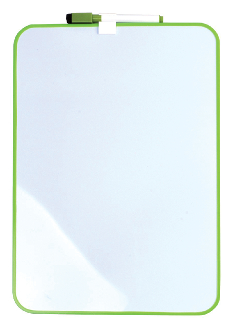 Whiteboard Desq 24x34cm + marker green profile