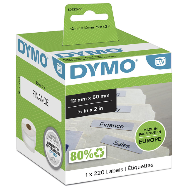 Dymo Sus/File Label 99017/S0722460