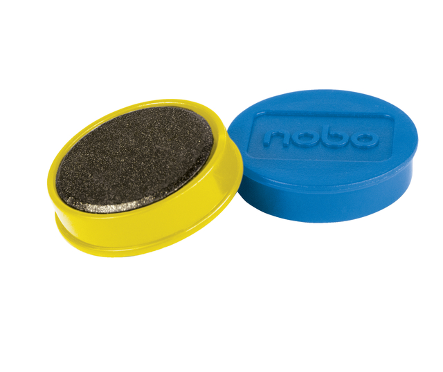 Magneet Nobo 38mm assorti 10 stuks