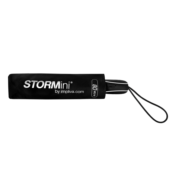 Paraplu STORMaxi®  opvouwbaar  Ø 90cm handmatige sluiting windproof zwa