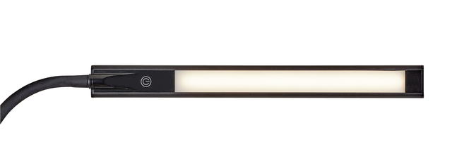 Bureaulamp MAUL Pirro LED dimbaar tafelklem zwart
