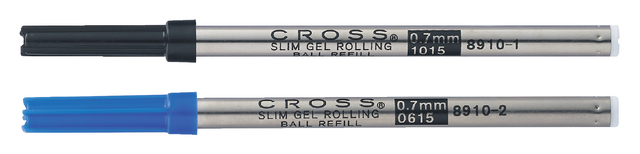 Rollerpenvulling Cross classic century en Click medium blauw