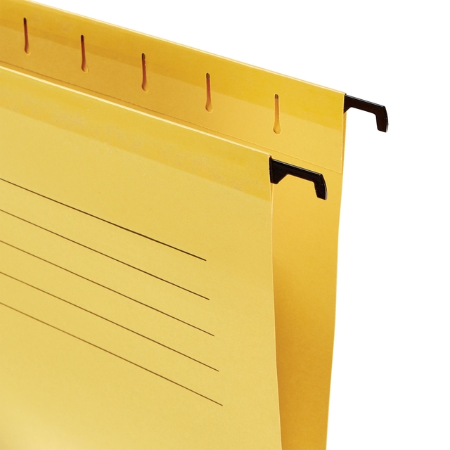 Reinforced Suspension File Esselte Classic A4 V-bottom yellow