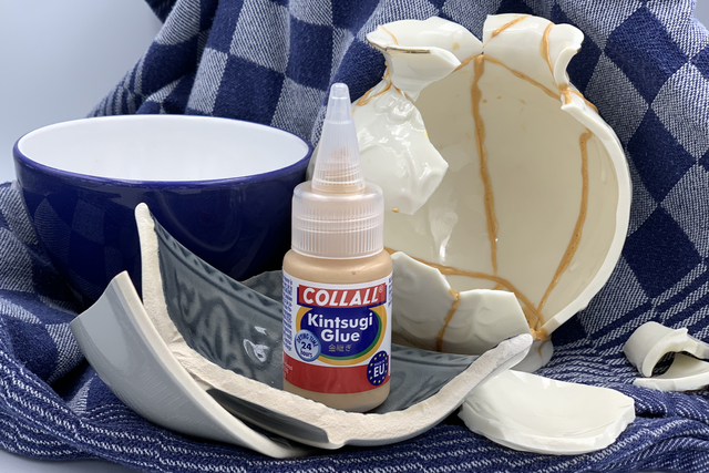 Kintsugi lijm Collall 25 ml met finetip dop