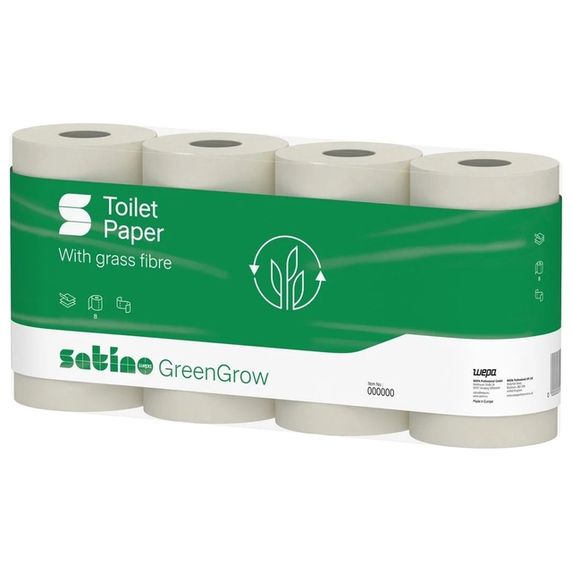 Toiletpaper BlackSatino GreenGrow CT10 3-ply 250 sheets natural 079870
