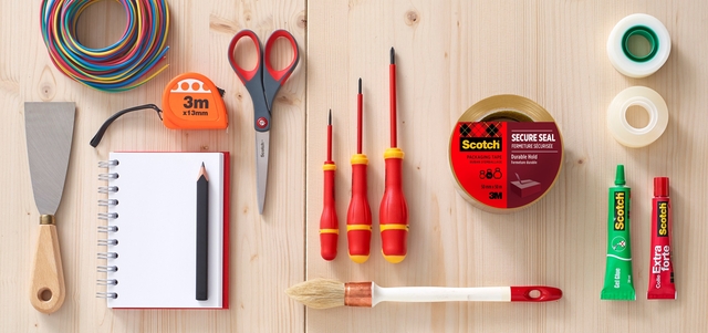 Verpakkingstape Scotch Secure Seal 50mmx66m bruin 6 rollen