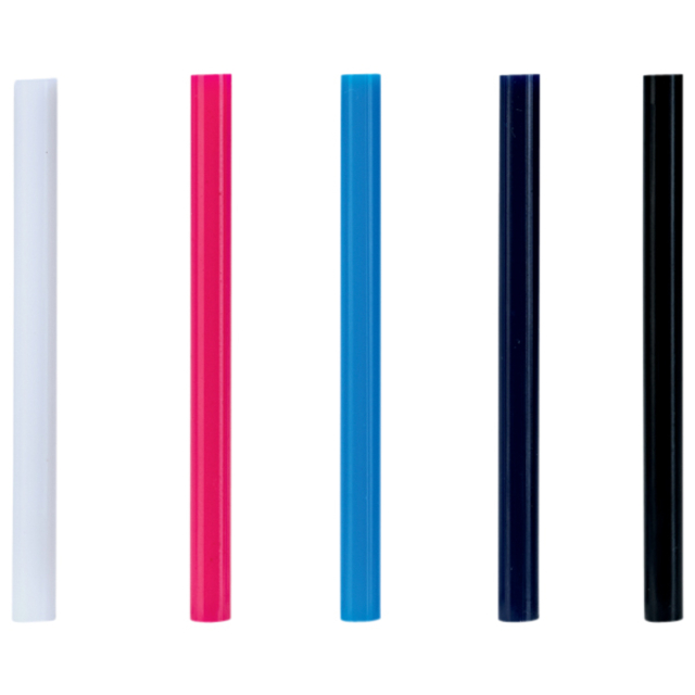 Glue stick Rapid 7mm 5 colours assorted 36 pieces