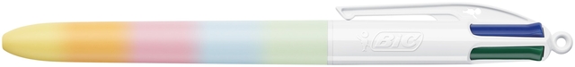 4-Kleuren balpen Bic regenboog medium assorti
