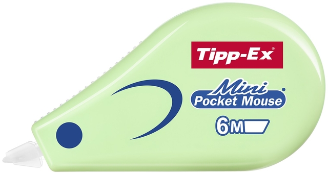 Correctieptape Tipp-ex mini pocket mouse 6mx5mm display à 40 stuks