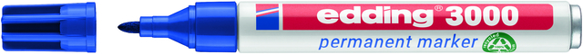 edding 3000 permanent marker blue
