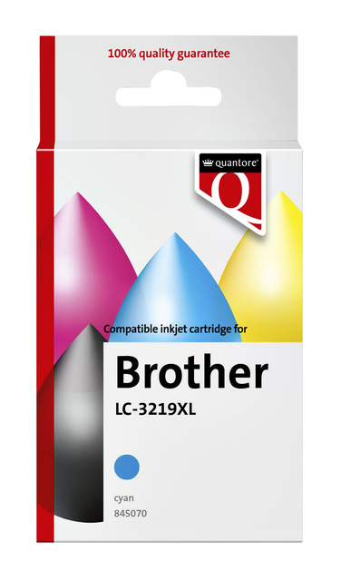 Ink cartridge Quantore alternative for Brother LC-3219XL blue