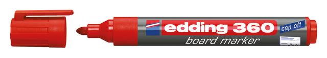 edding 360 whiteboard marker red