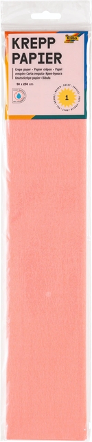 Crêpepapier Folia 250x50cm nr176 zalmroz