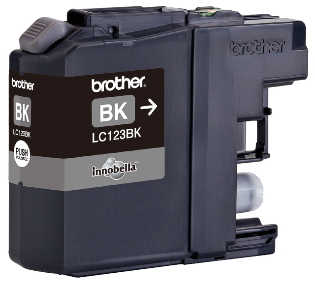 Brother IJ Cartridge Blk LC123BK