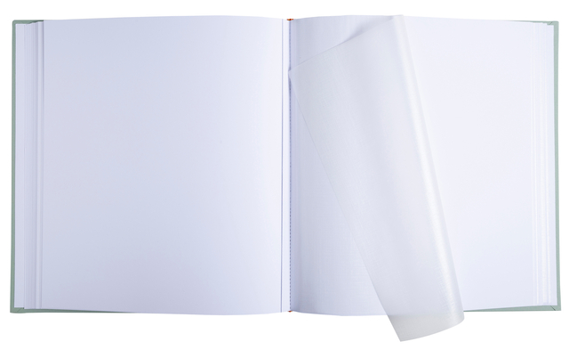 Fotoalbum Exacompta 29x32cm 60 witte pagina's Ellipse groen