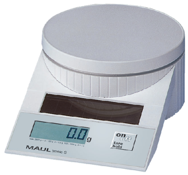Solar Letter Scales MAULtronic S, 2000 g