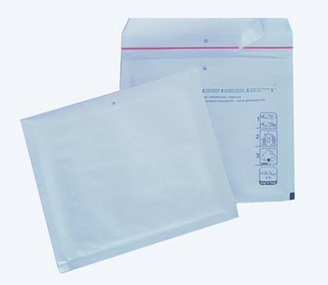 CD bubble envelope Quantore 175x200mm white 5 pieces