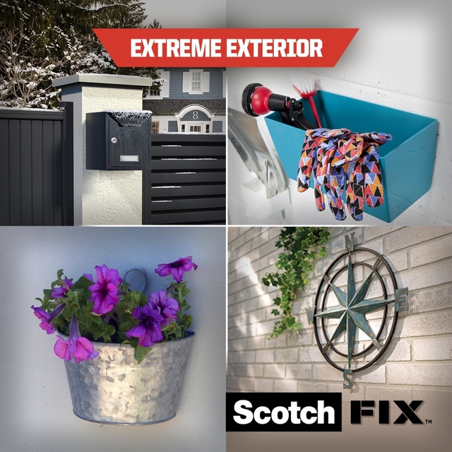 Adhesive tape Scotch Extreme Exterior 19mm x 1.5m double-sided