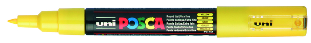 Paint marker Posca PC1MC extra fine yellow