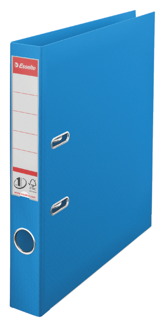 Lever Arch File Esselte No.1 VIVIDA 50mm PP A4 blue