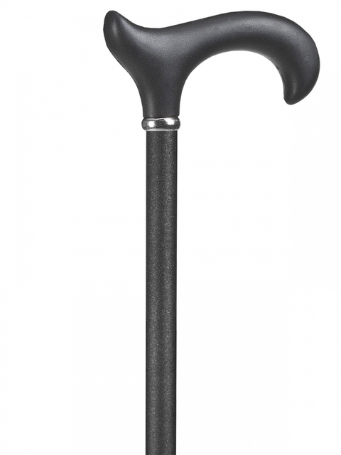 Wandelstok Able2 soft derby handvat zwart