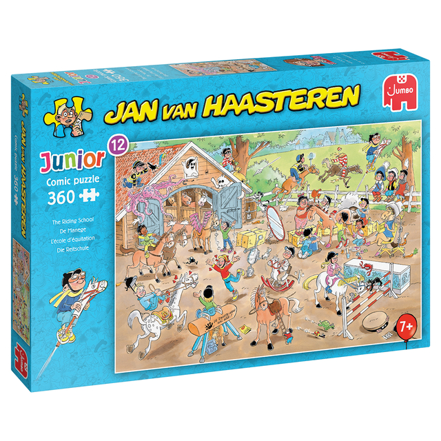 Puzzel Jan van Haasteren Junior The Riding School 360 stukjes