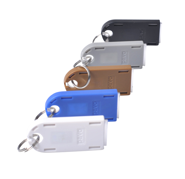Sleutellabel Pavo magnetisch assorti 10 stuks