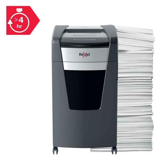 Papiervernietiger Rexel Momentum Extra XP422+ snippers 4x35mm