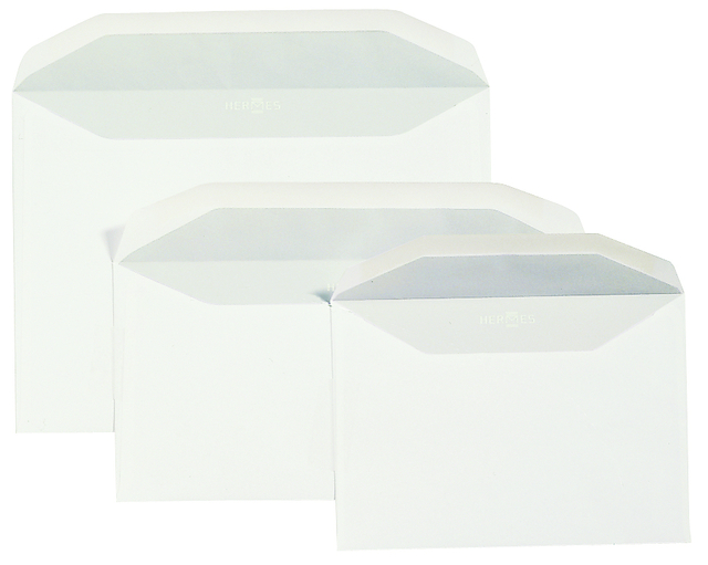 Envelop Quantore bank C6 114x162mm zelfklevend wit 100 stuks