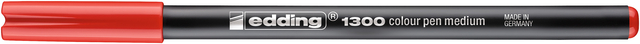 edding 1300 colour pen red