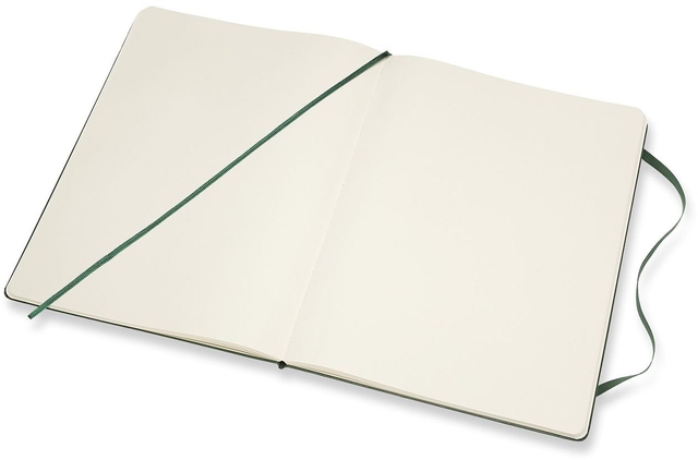 Notitieboek Moleskine XL 190x250mm lijn hard cover zwart
