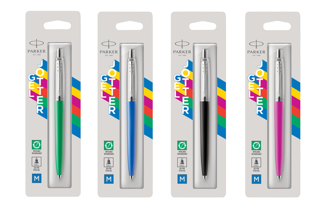 Gelschrijver  Parker Jotter Original black CT medium blister à 1 stu