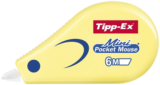 Correctieptape Tipp-ex mini pocket mouse 6mx5mm display à 40 stuks