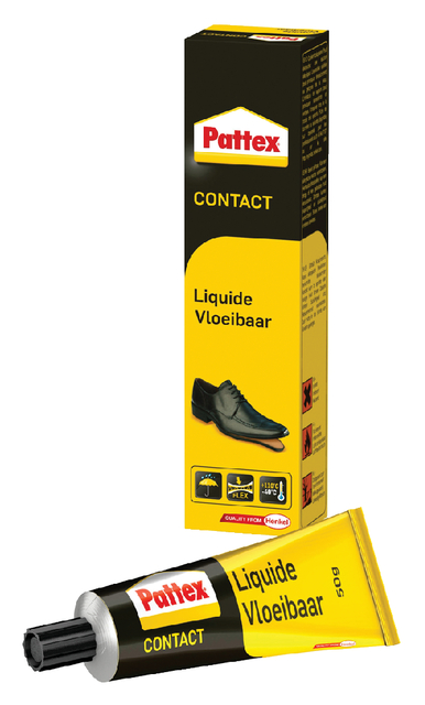 Liquid contact adhesive Pattex tube 50 grams on blister