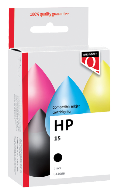 Inkjet cartridge Quantore HP C6615D 15 black